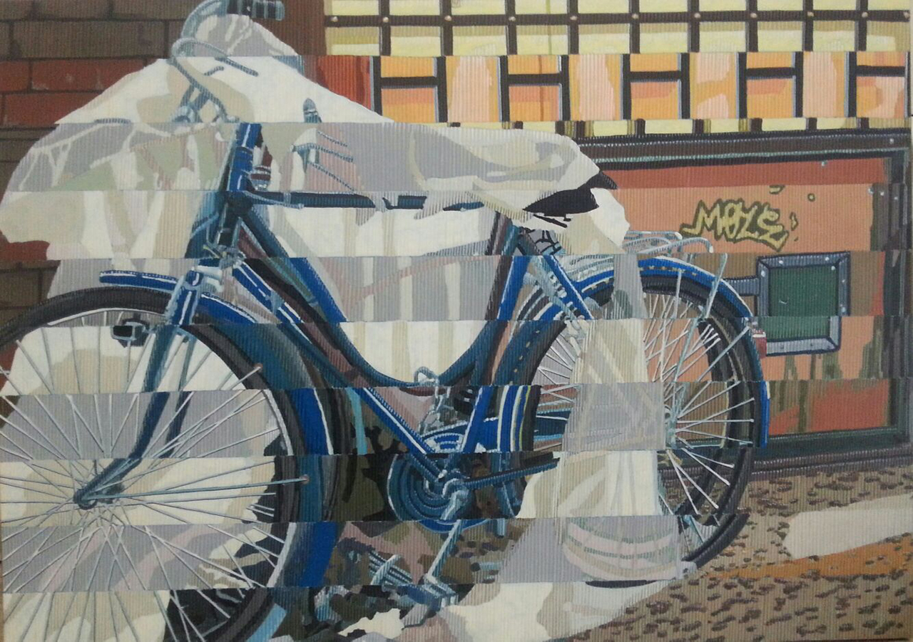 Bici velate 50x70 - Marco Sciame