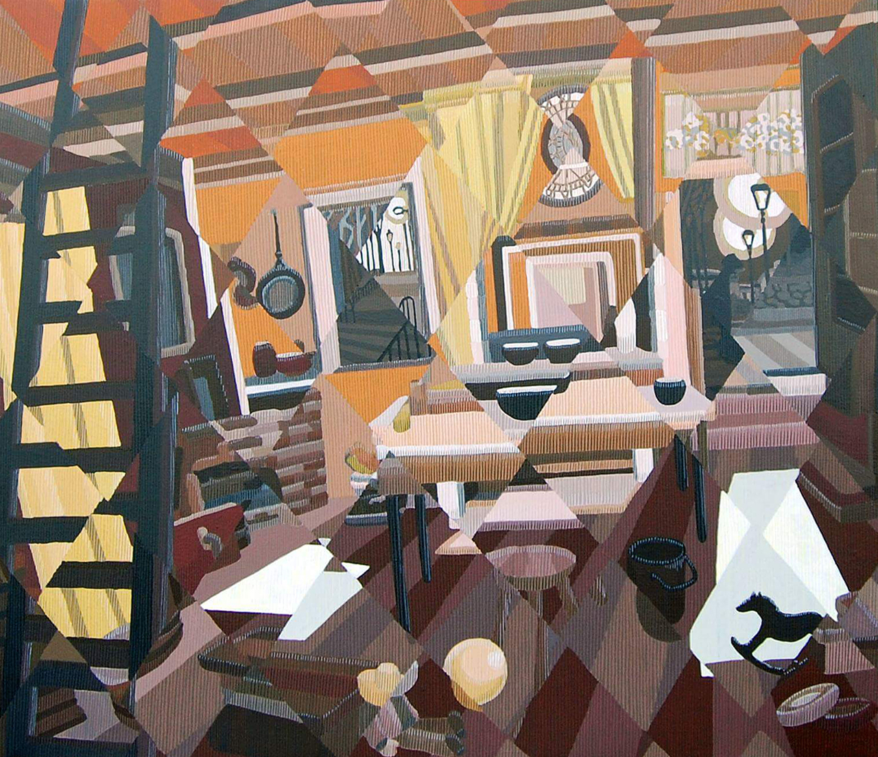 Lo specchio infranto 60x70 - Marco Sciame