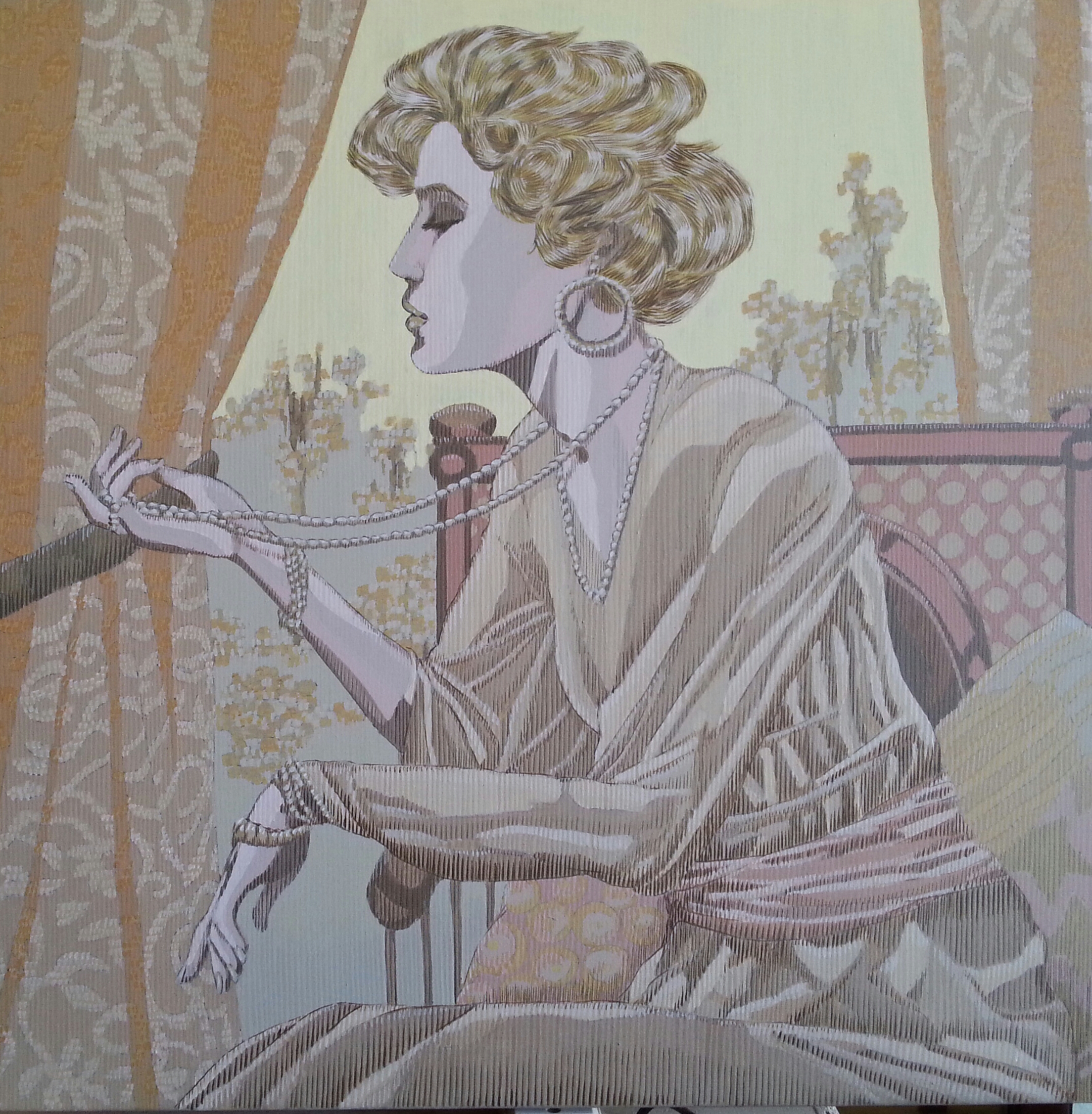 Sospeso pensier 50x50 - Marco Sciame